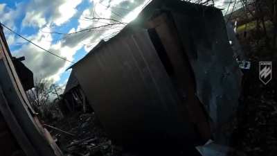 Azov Scouts engage in CQB with Russian troops in the Toretsk Sector (Exact date Uknown)