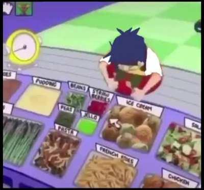 Saw this video and couldn't resist to make her into noodle