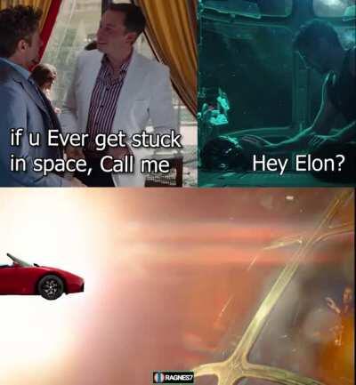 Elon Musk Saves Tony Stark