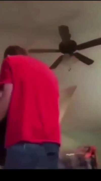 Waving around a loaded gun, lip syncing & dancing (if you can call it that), while super high... I'm sure nothing'll go wrong