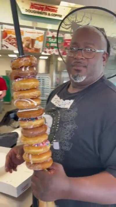 Daniel Cormier recently spotted at Krispy Kreme