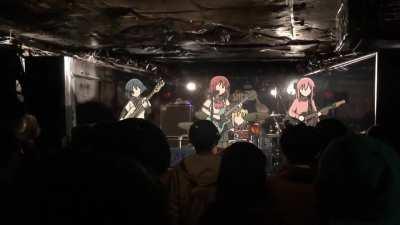 Kessoku band performed at Shelter recently!