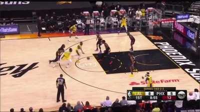 [Highlight] The Type of Defense Lebron was facing vs the Suns