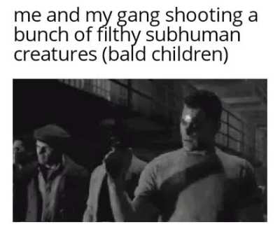 More bald children hate posting 