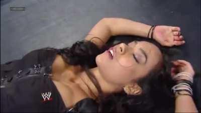 AJ down and out