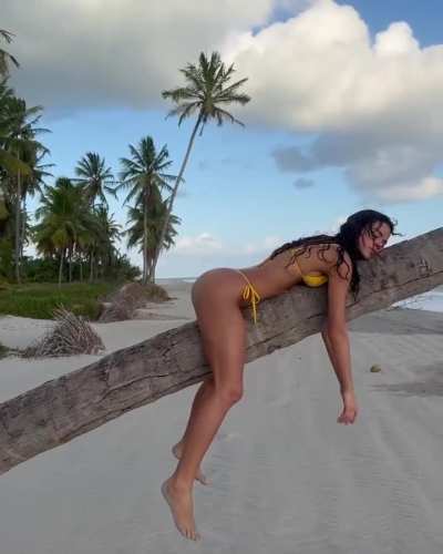 In A Yellow Bikini | IG | January 2025