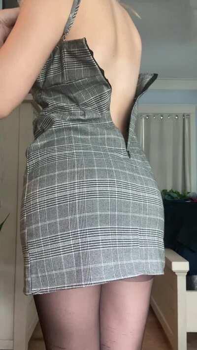 What’s under my dress?