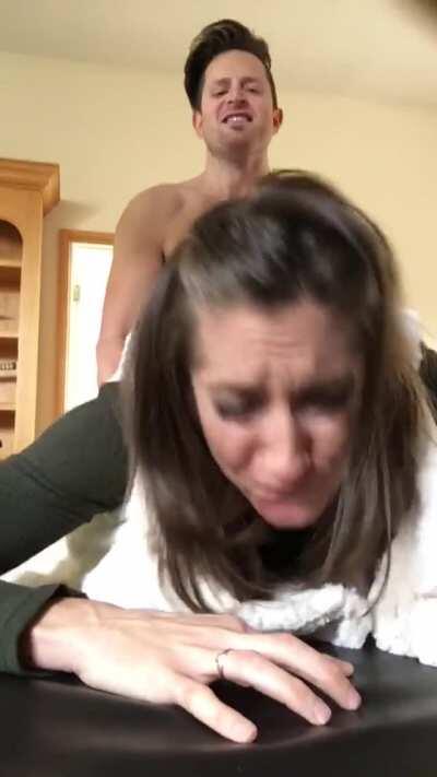 Fucked hard from behind!