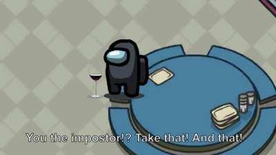 Playing Among Us public matches be like