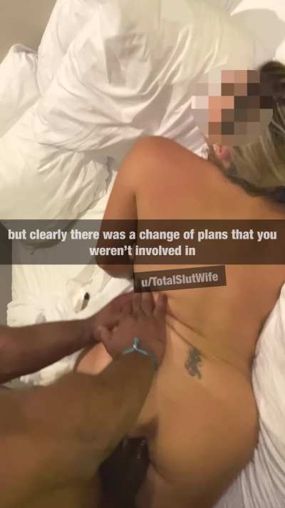 You don’t get to make the rules Cucky