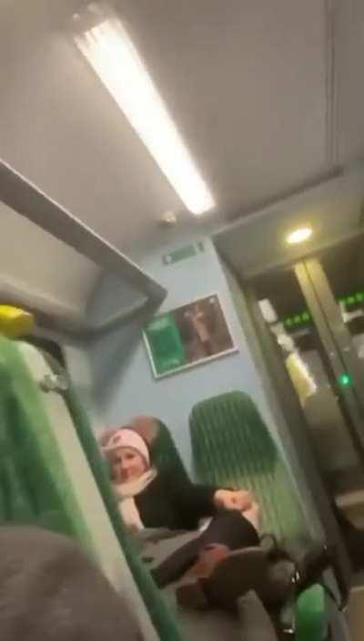 On the train to Birmingham... Of course (not my video)
