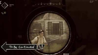 Thinking hes in the woods, gave me a jump scare at 4am.