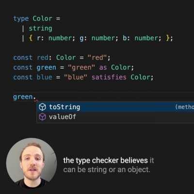 The `satisfies` operator in TypeScript 4.9 is a game changer