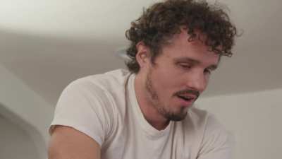 Massaging his step sis