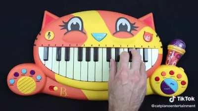 Darkest desire cat piano