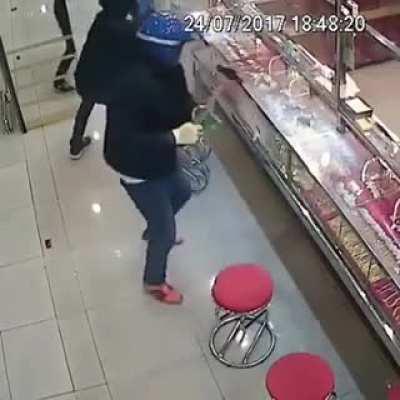 To rob a jewelry store