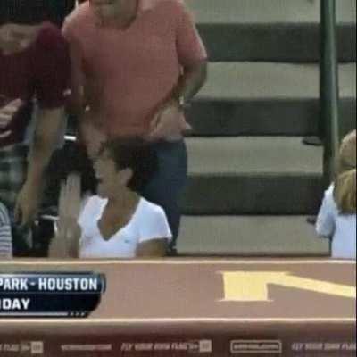 To get a baseball souvenir.