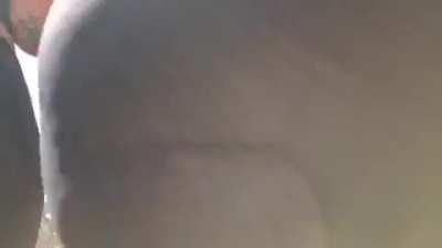 ME AND MY GIRLFRIEND HIKING IN YOGA PANTS!