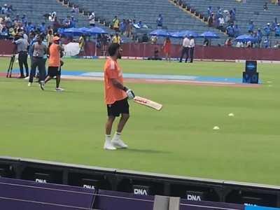 Witnessed this unusual proposal while I watched Ind vs bang 