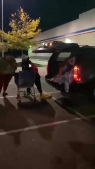 These shoplifters are getting out of hand.