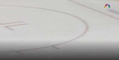 Wilson hooks Crosby, Crosby finishes the empty net tally.