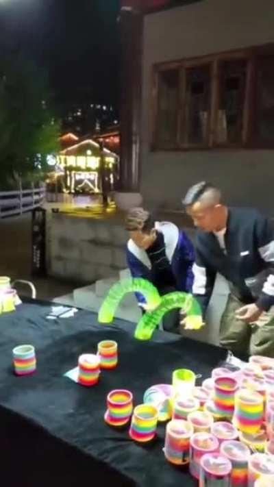 How are they perfectly synced?