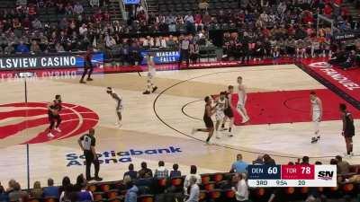 [Highlight] Compilation of Raptors offensive plays on Jokić