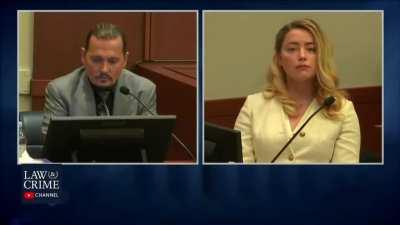 Johnny Depp enjoys random windows sound in court