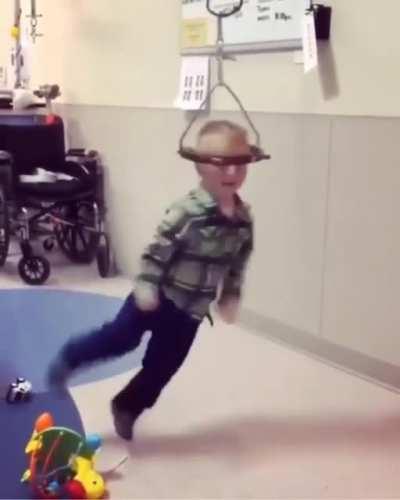 Halo-gravity traction is an essential technique which Doctors use, that helps children after a surgery on their deformed spine for a good and healthy recovery