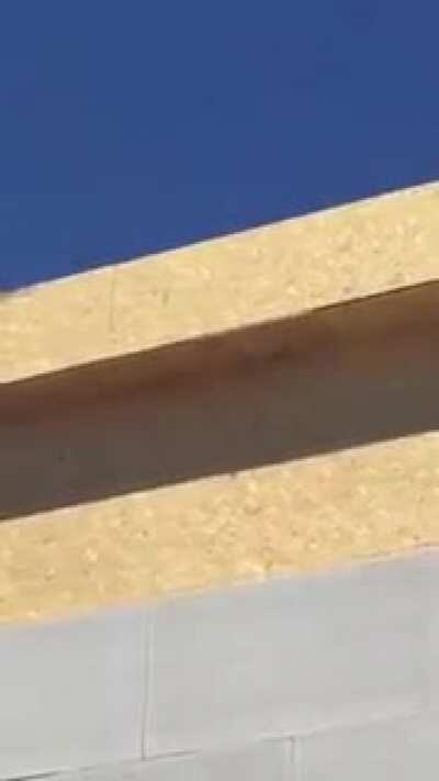 Hit the power lines.