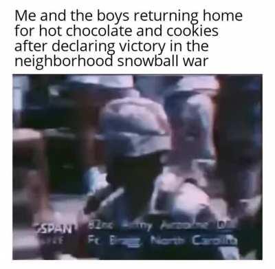 The neighborhood remains ours my friends