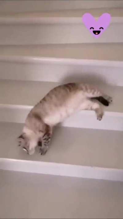 Best way to come down from stairs