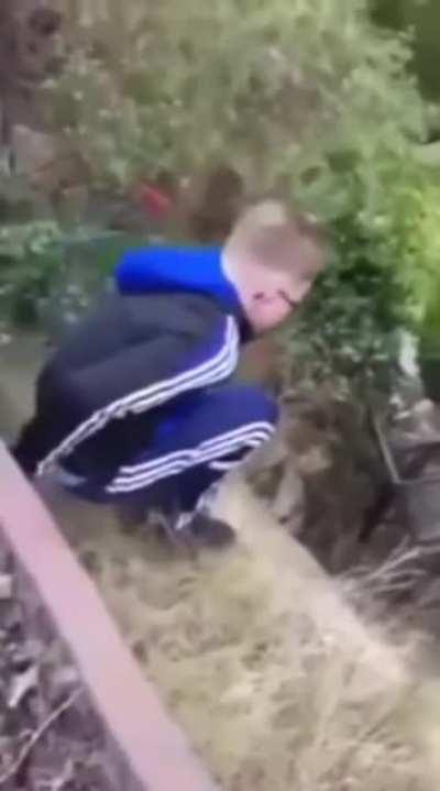 Jumping onto a GLASS table