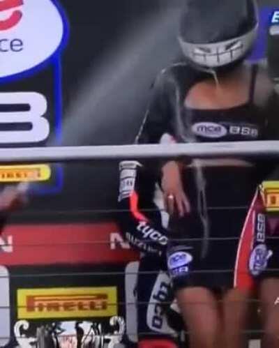 A disgusting act! He keeps blocking every one sharing this on his Twitter (Shane Shakey Byrne)