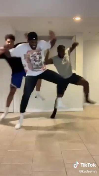 I love watching these guys dance