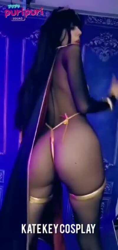 My cape is hiding something delicious! Tharja by Kate Key (self)