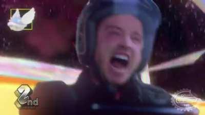 Walter White in Mario Kart Wii...