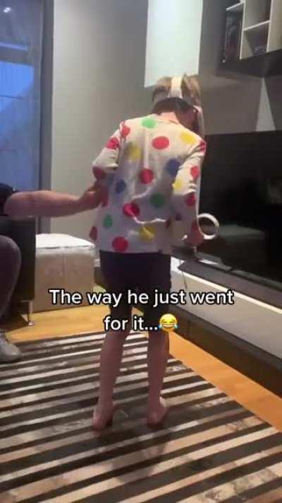 I mean he asked for permission?