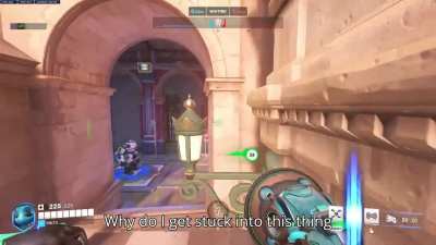 This is one example of the objects on the wall issue on new maps. Paraiso for example is a nightmare. When they rework maps I hope they take this into consideration