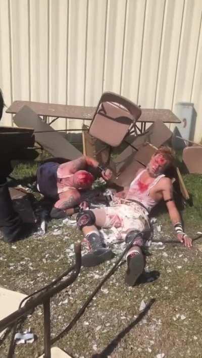 Jumping off a building