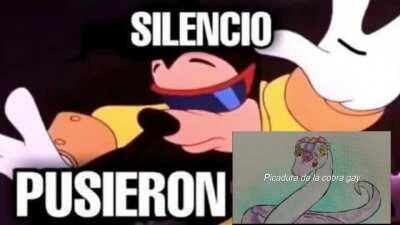 SILENCIO pusieron