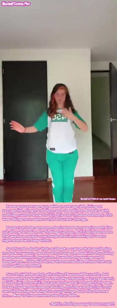 Ashlin, finding a way to love myself.