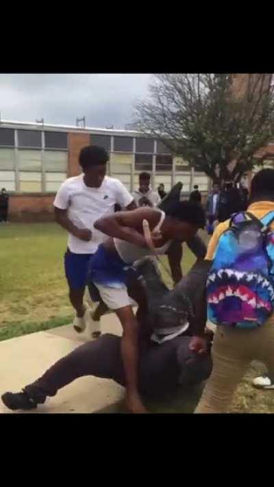nigga smacked tf out of him with the belt😂😂😂