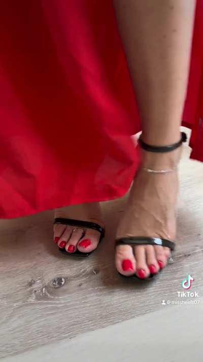 My new video with YSL heels