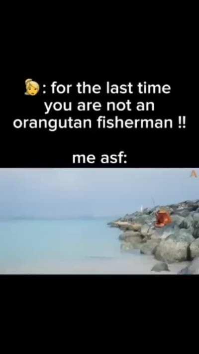 I'm an Orangutan Fisherman