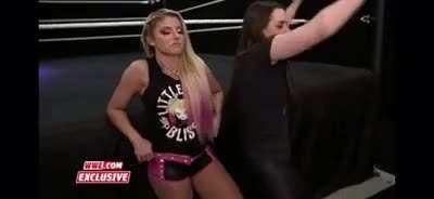 Nikki Cross and Alexa Bliss