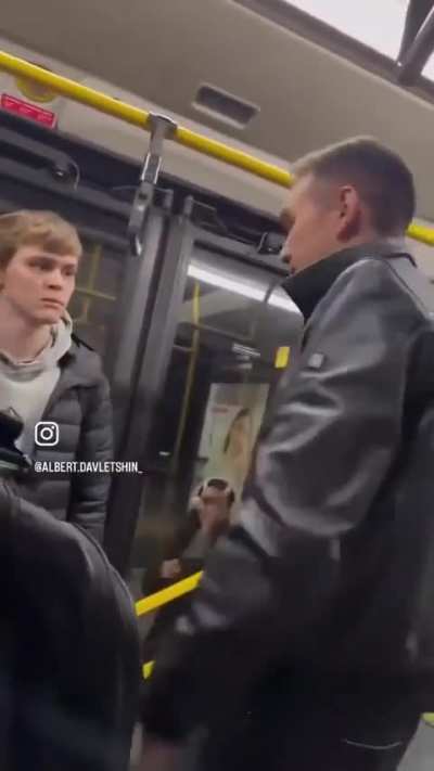bully messing with the wrong kid on the bus