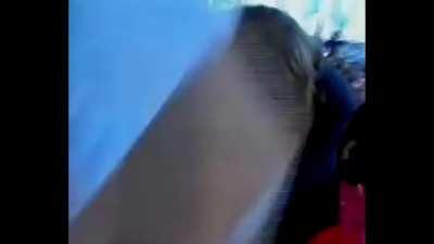 Heath Ledger kisses a fan