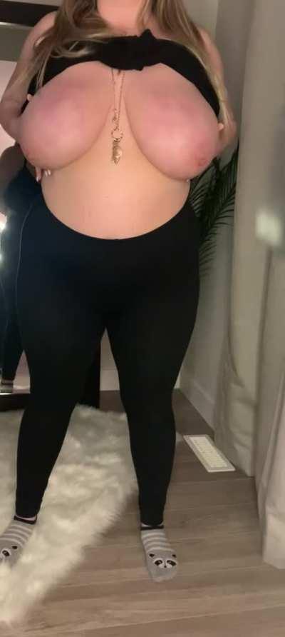 What do you think of my huge tits