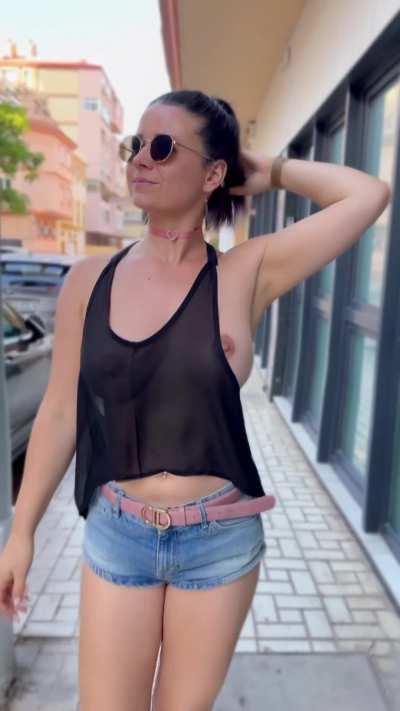 This sometimes happens when you live a braless lifestyle….